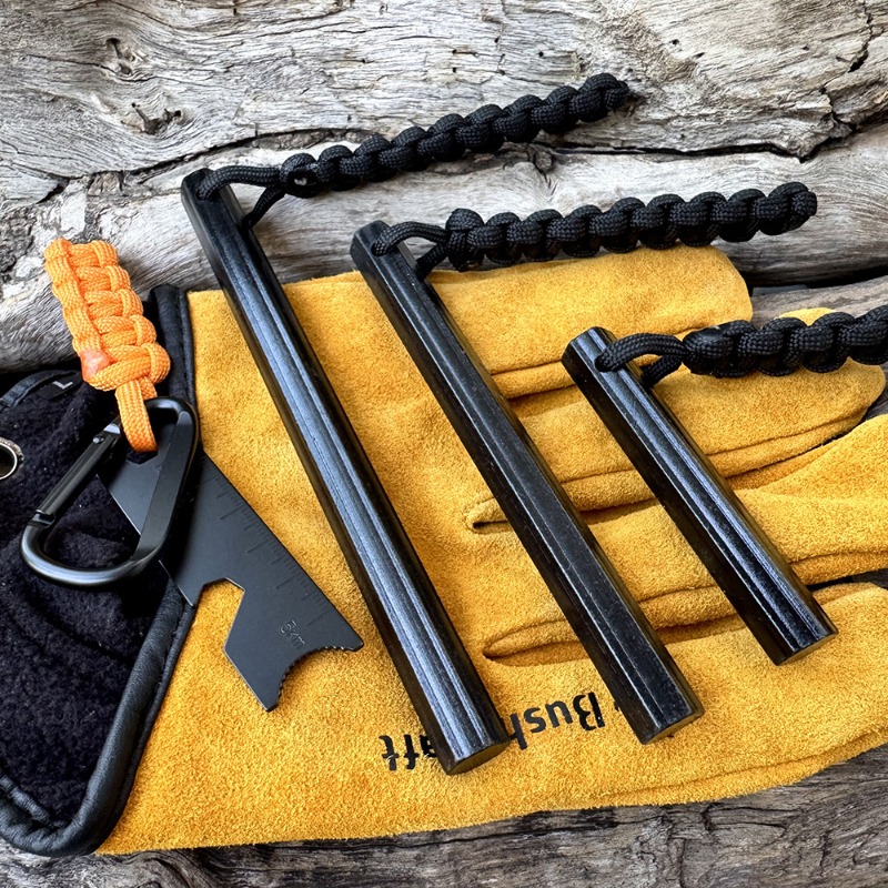 Fire Starting Kit - Магниевая огнивающая палочка ручной работы из