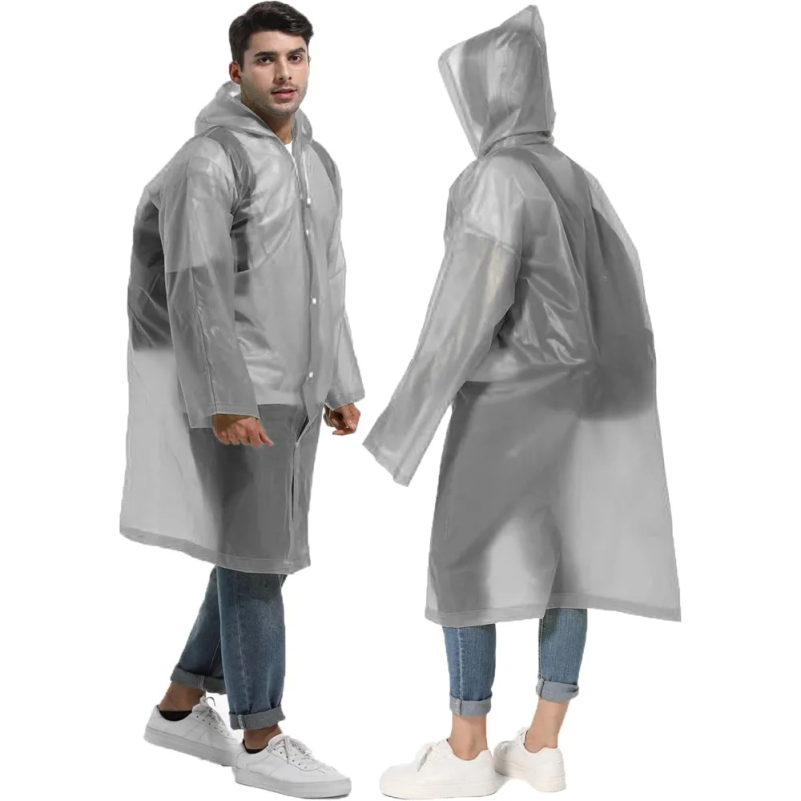 Многоразовые дождевики для взр – обзор и цена Emergency Poncho Rain