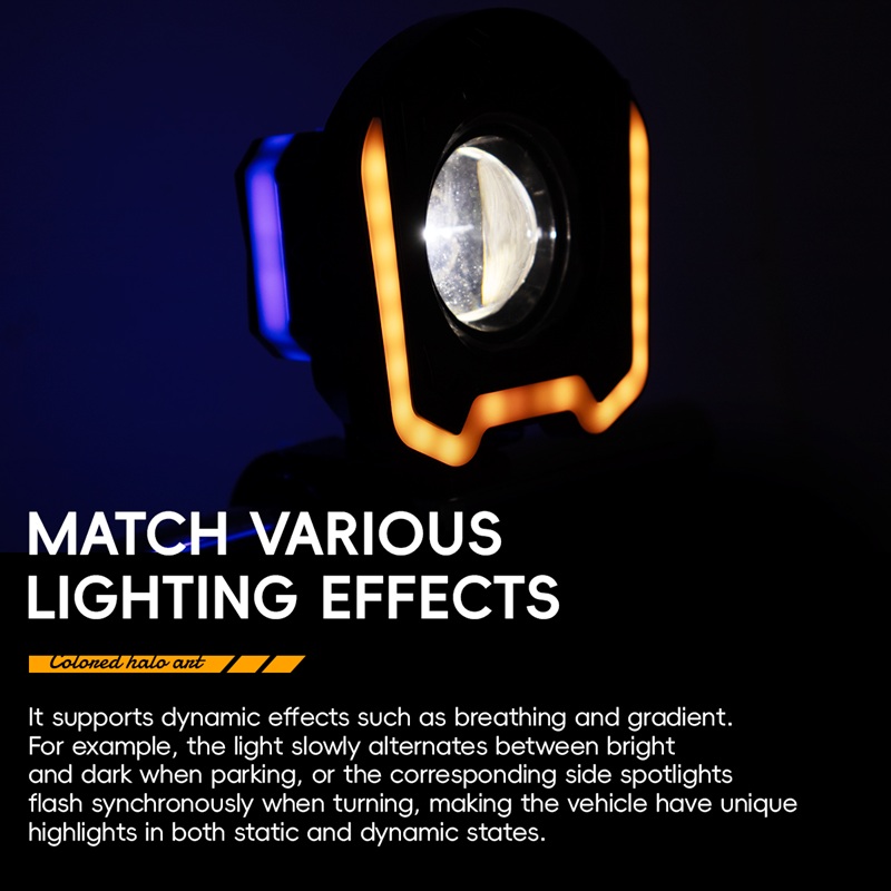 4-дюймовый светодиодный прожек – обзор и цена Sos Light Strobe